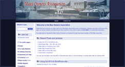 Desktop Screenshot of maxiowners.net